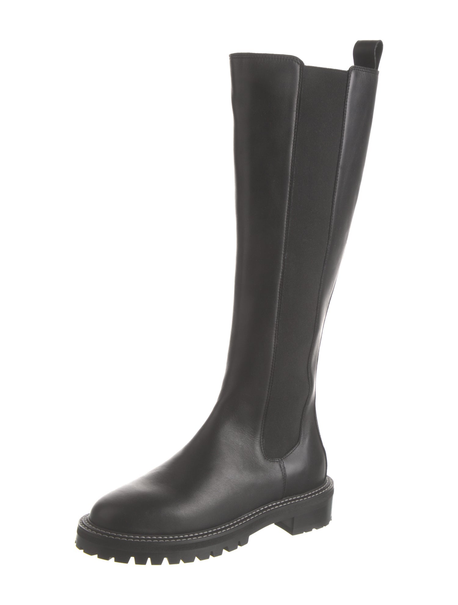 Staud Leather Rain Boots