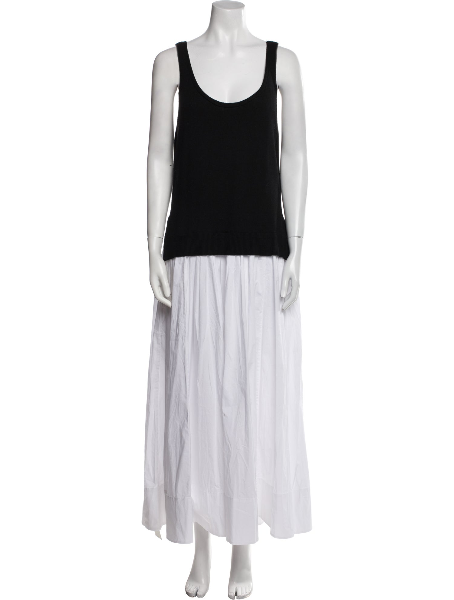 Staud Merino Wool Long Dress