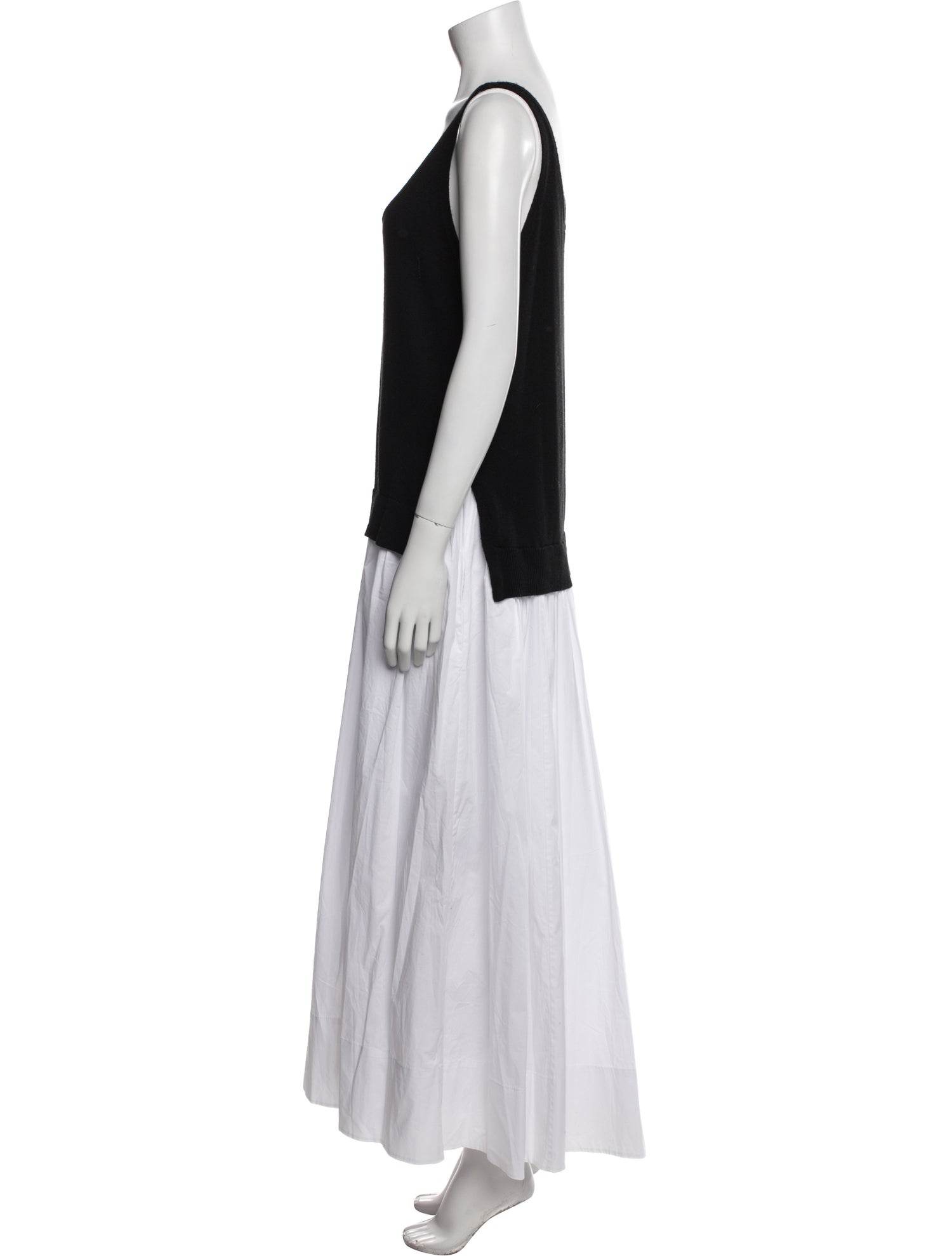 Staud Merino Wool Long Dress
