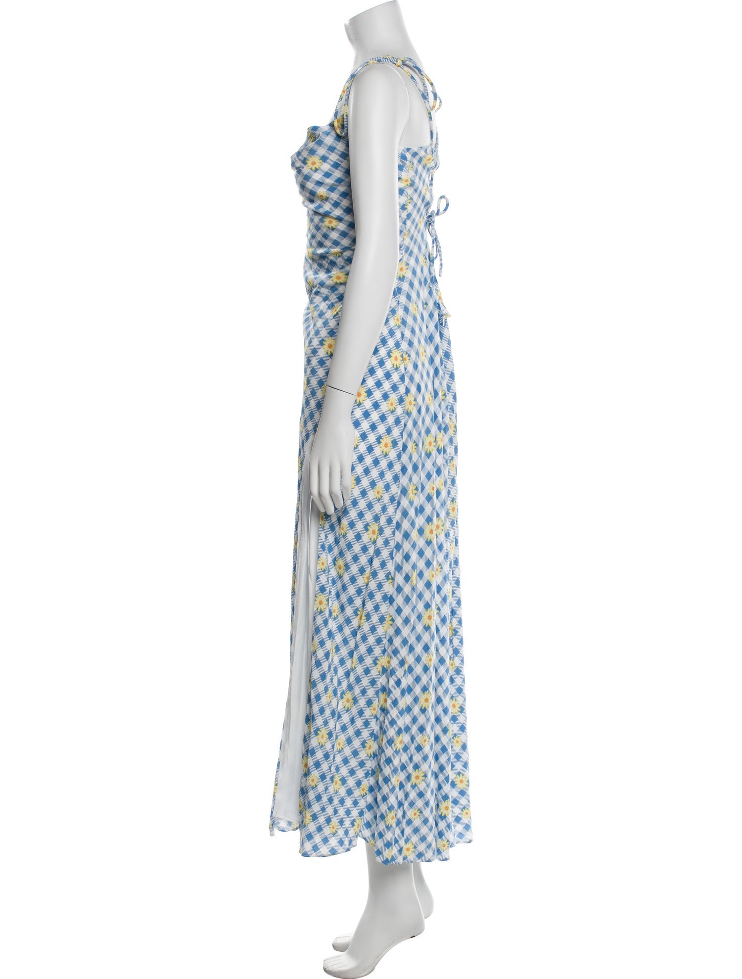 Staud Printed Long Dress w/ Tags