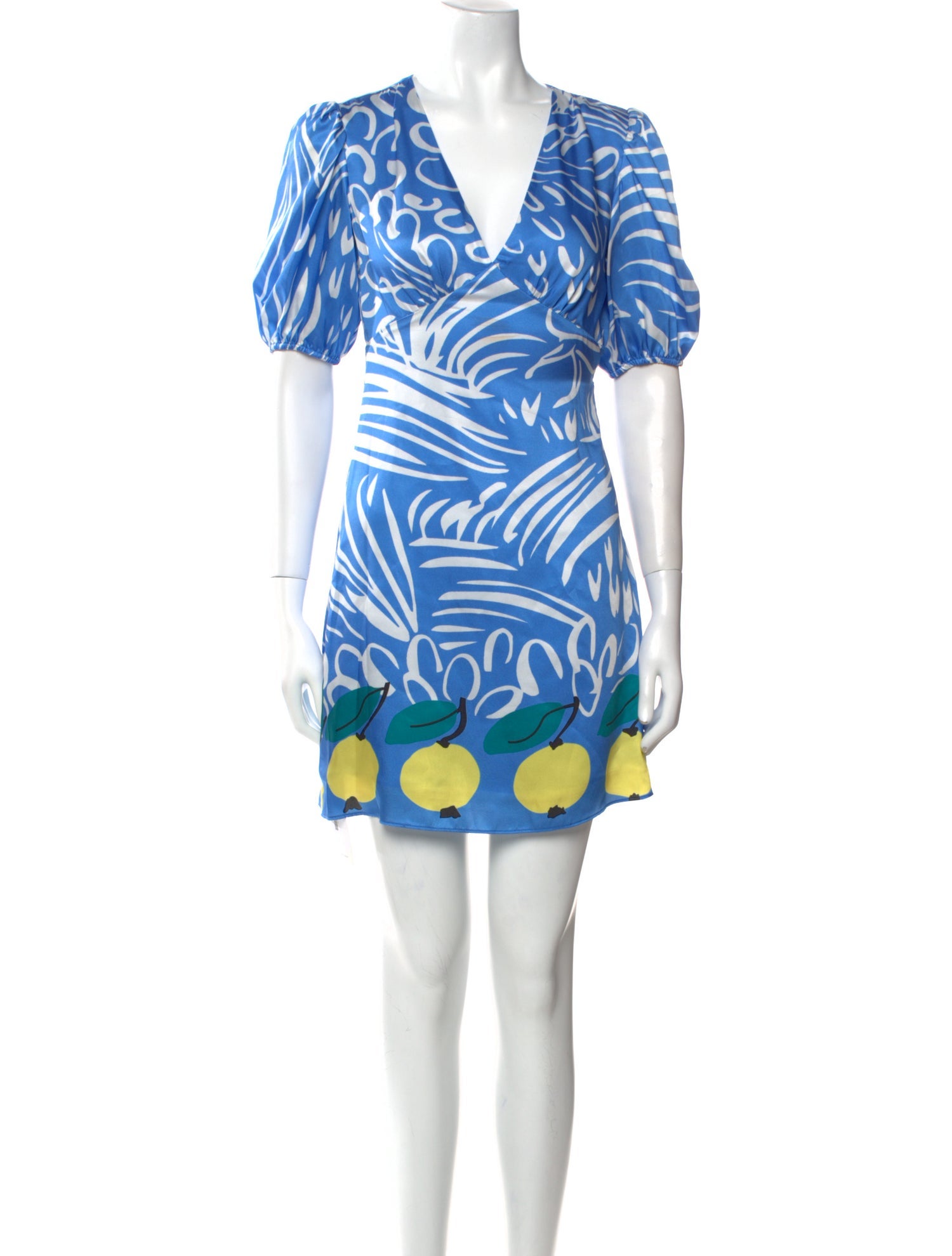 Staud Printed Mini Dress