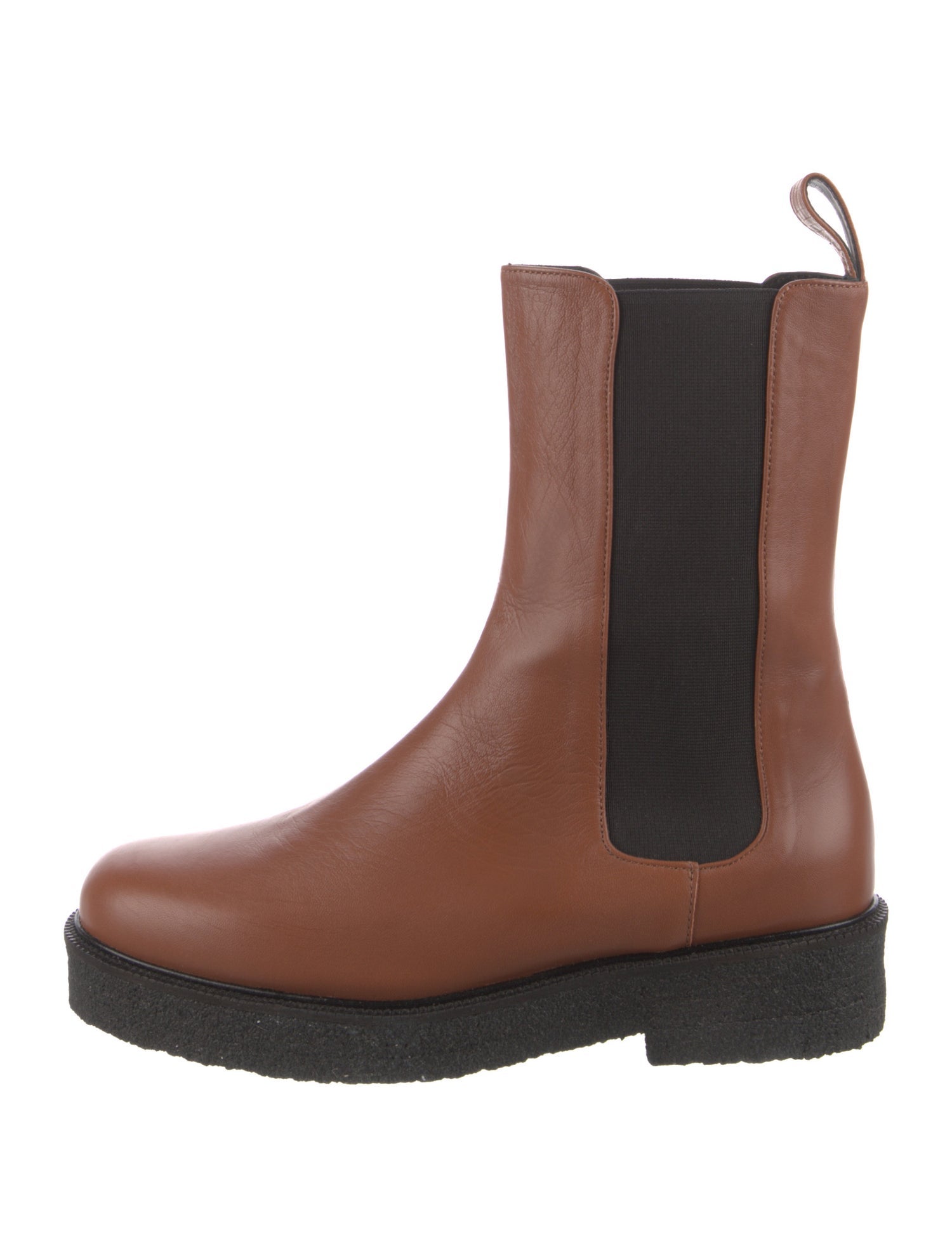 Staud Leather Chelsea Boots