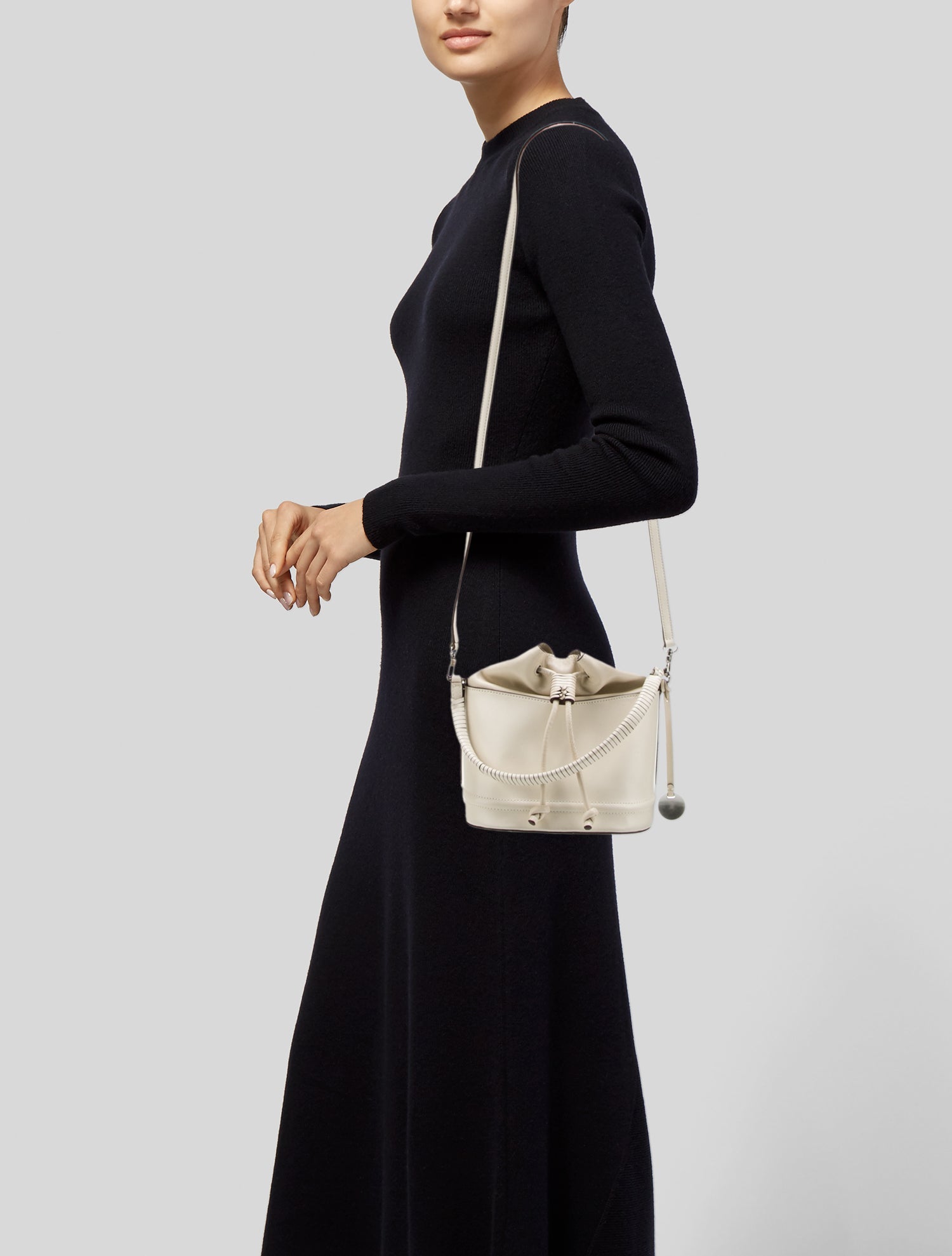 Staud Leather Bucket Bag