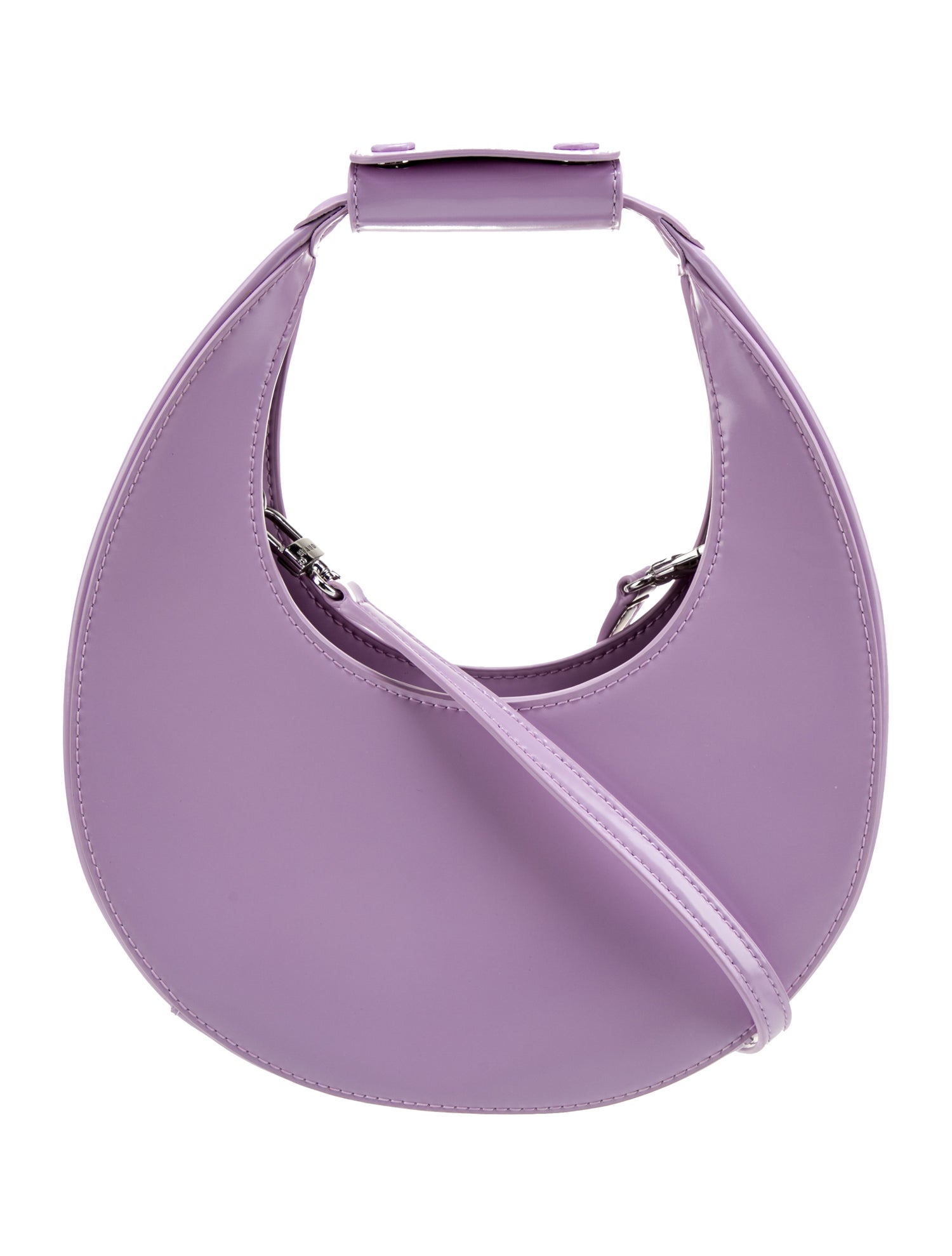 Staud Patent Leather Crossbody Bag