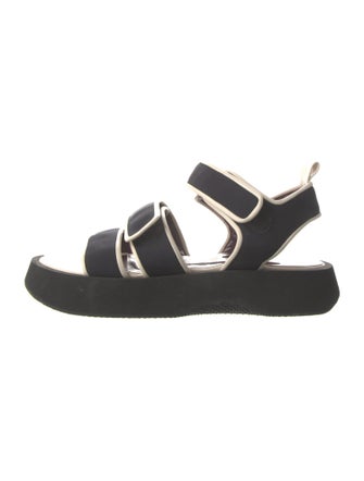 Staud Neoprene Printed Gladiator Sandals