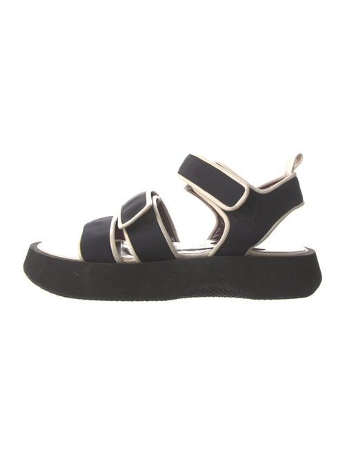 Staud Neoprene Printed Gladiator Sandals