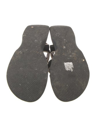 Staud Neoprene Printed Gladiator Sandals