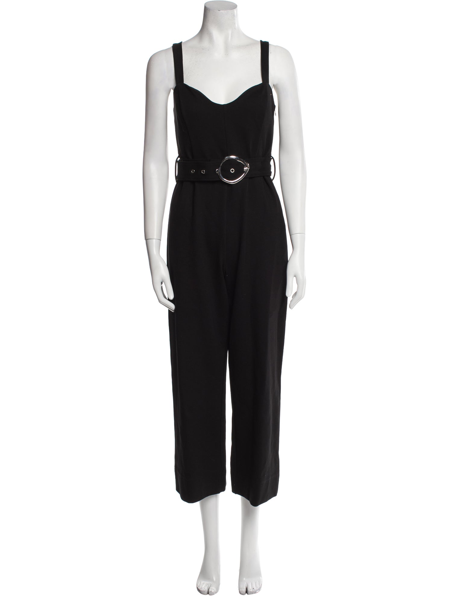 Staud V-Neck Jumpsuit