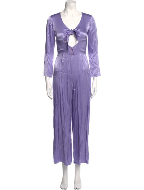 Staud Scoop Neck Jumpsuit