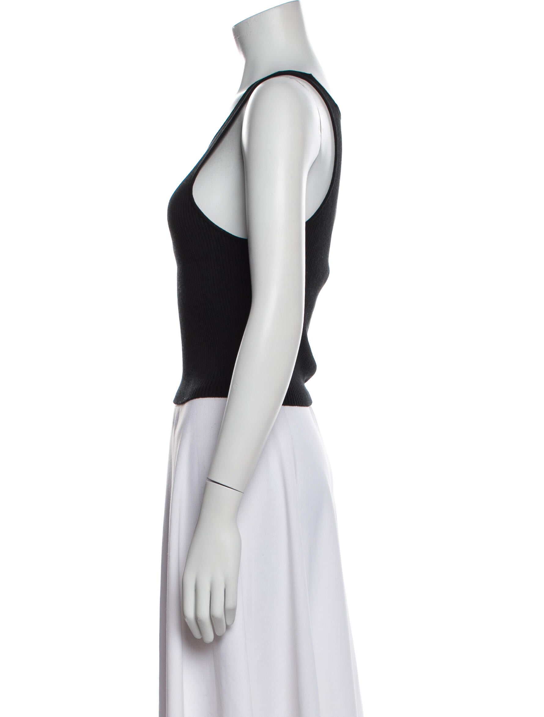 Staud Scoop Neck Sleeveless Top