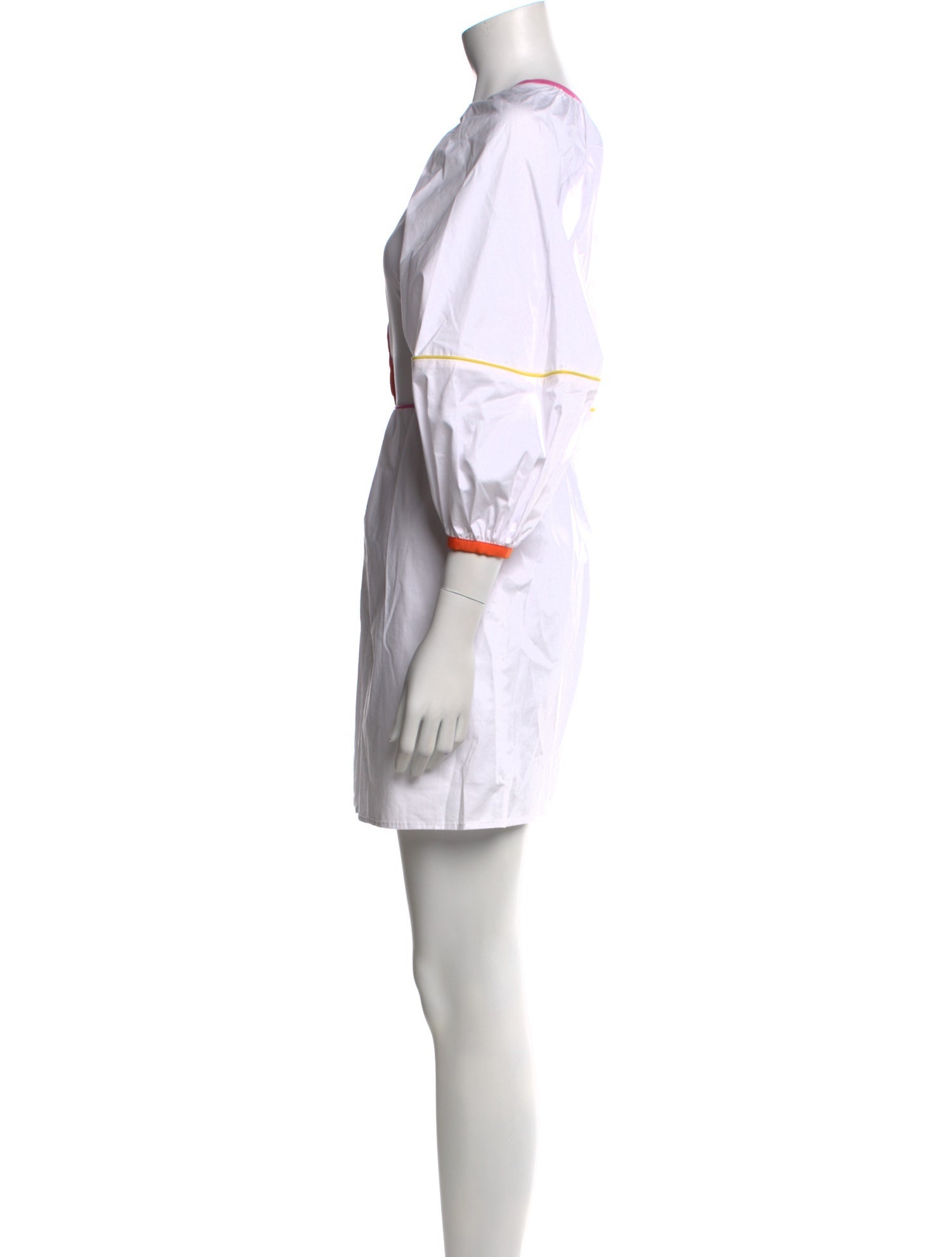 Staud Crew Neck Mini Dress