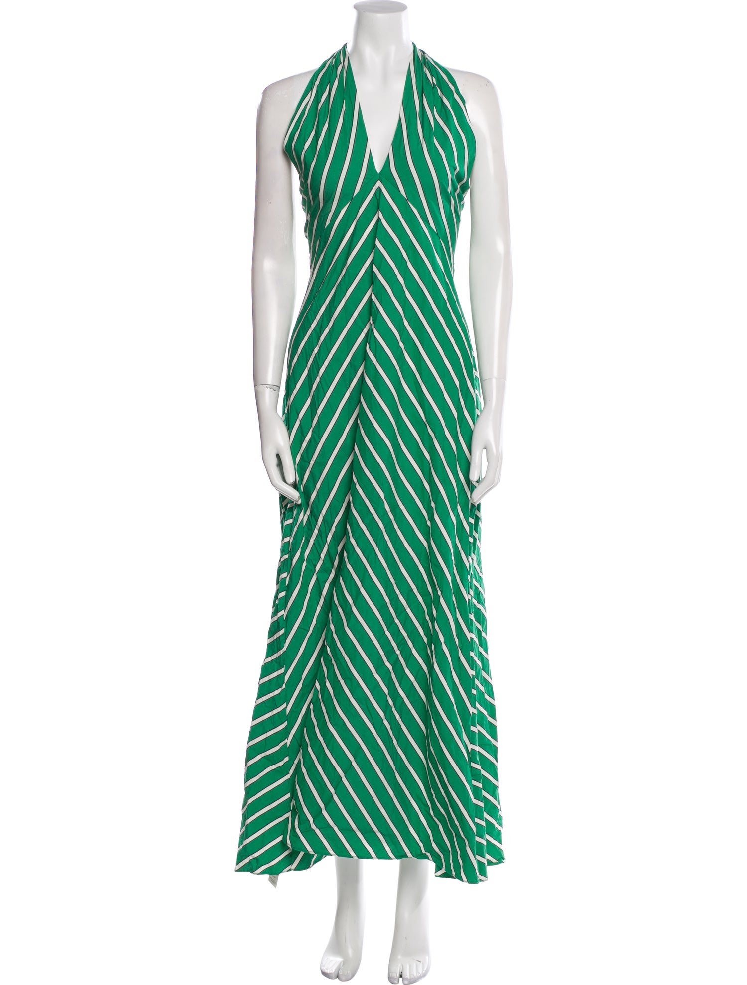 Cecilie Bahnsen Mock Neck Knee-Length Dress - White Dresses