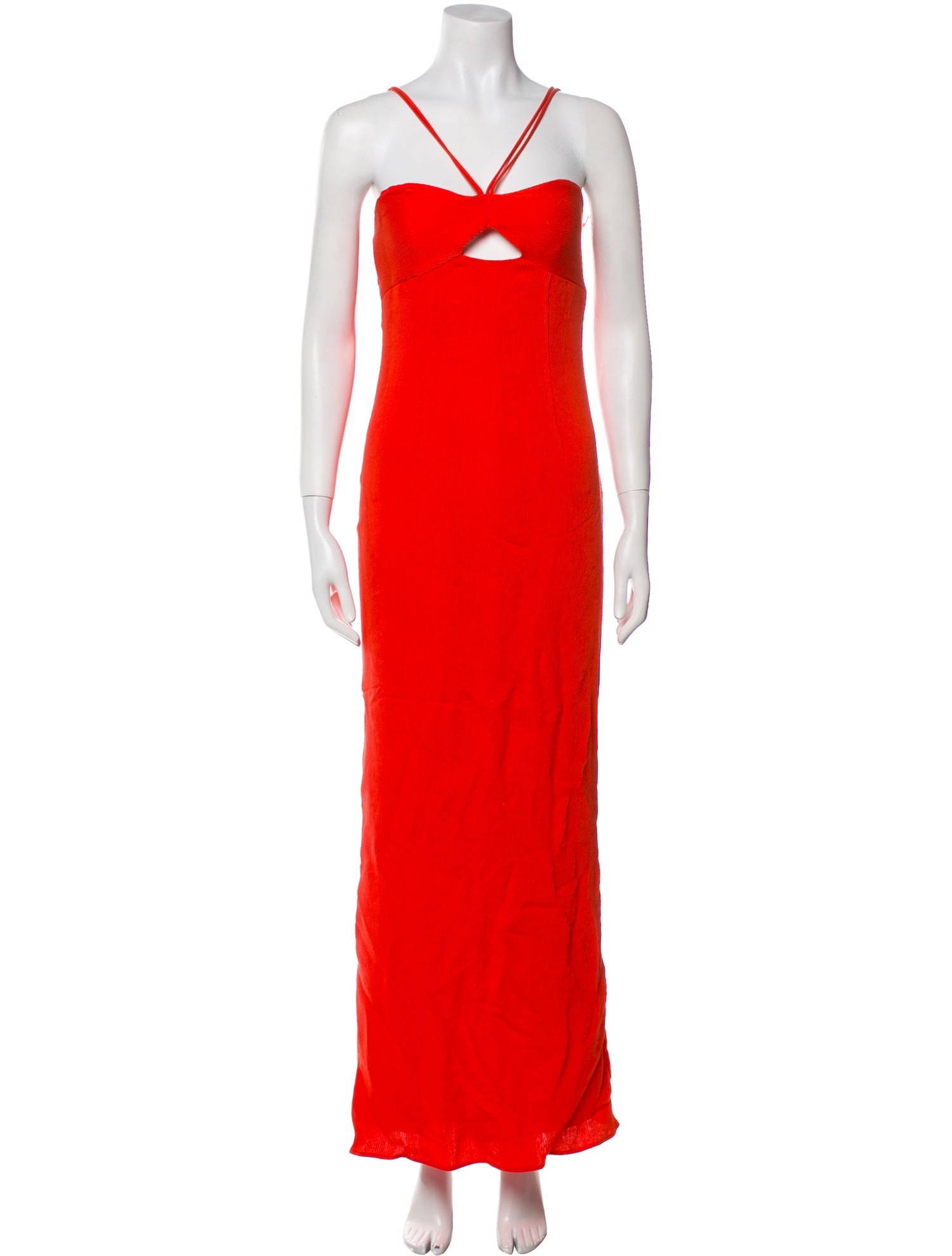 Staud V-Neck Long Dress w/ Tags