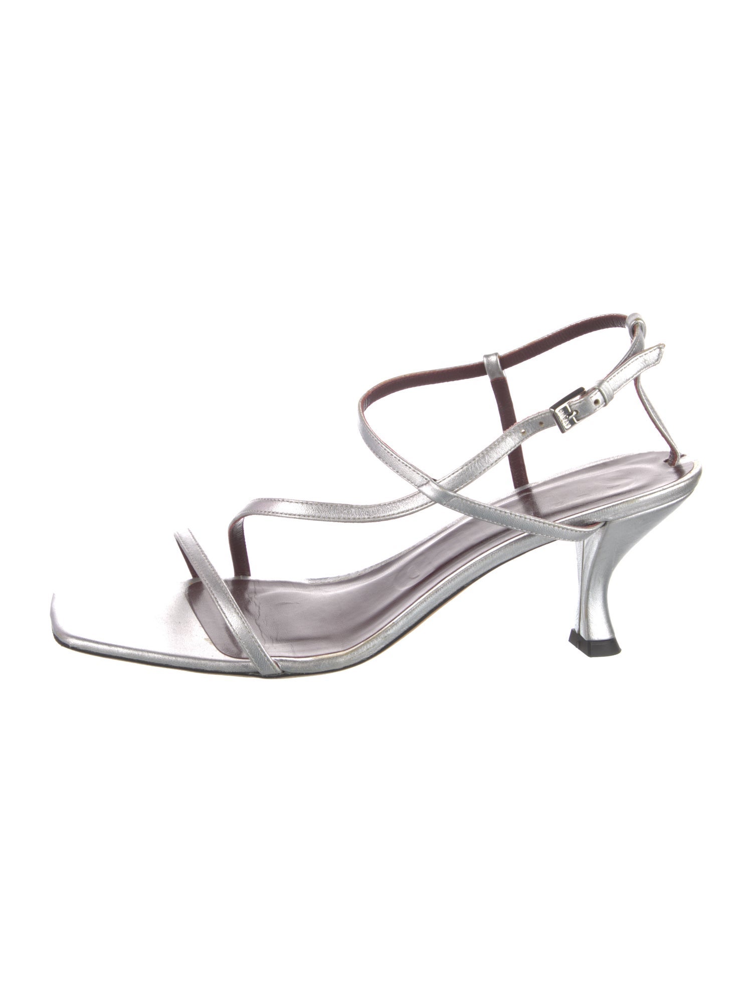 Staud Leather Slingback Sandals
