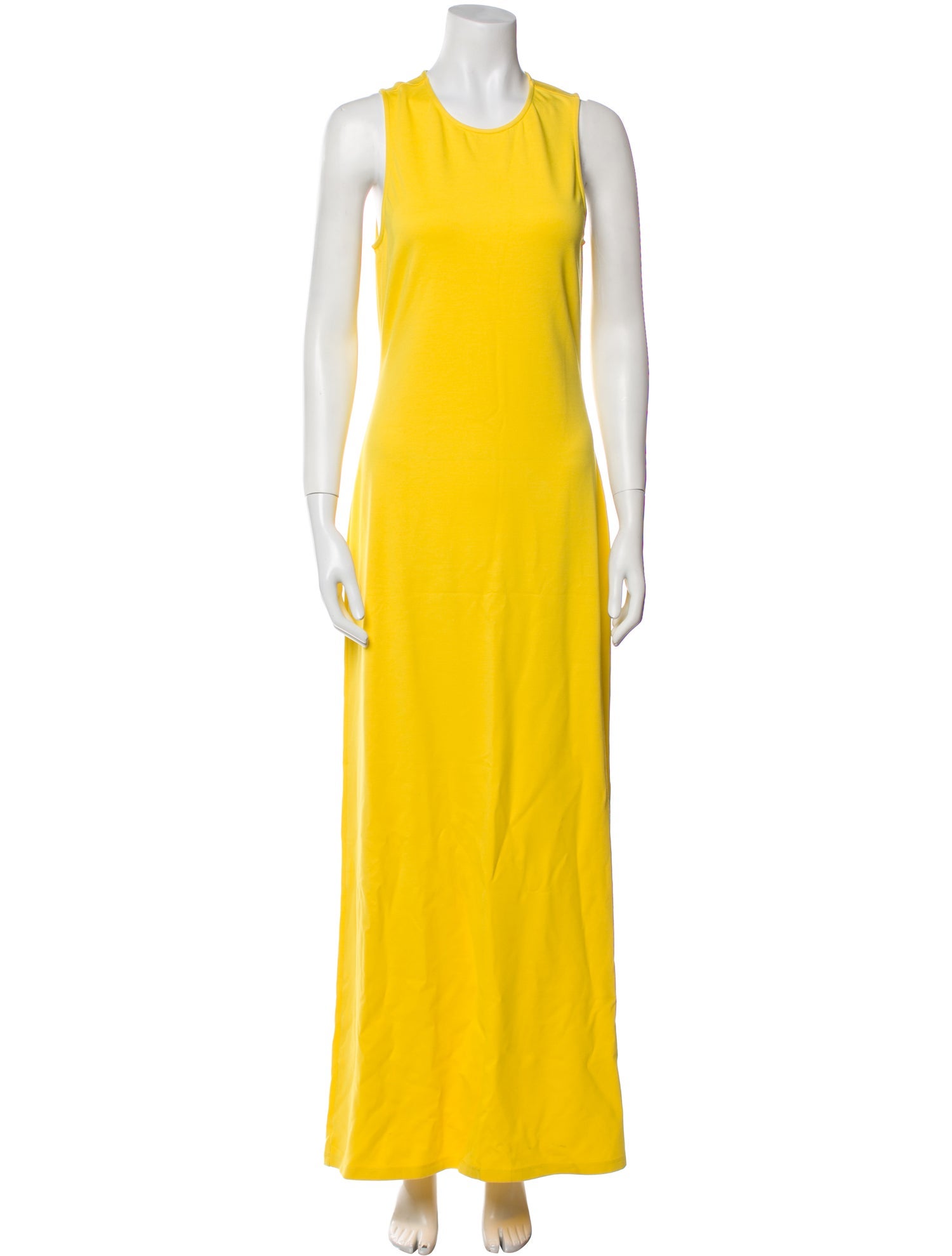 Staud Crew Neck Long Dress