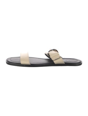 Staud Leather Slides