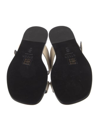 Staud Leather Slides