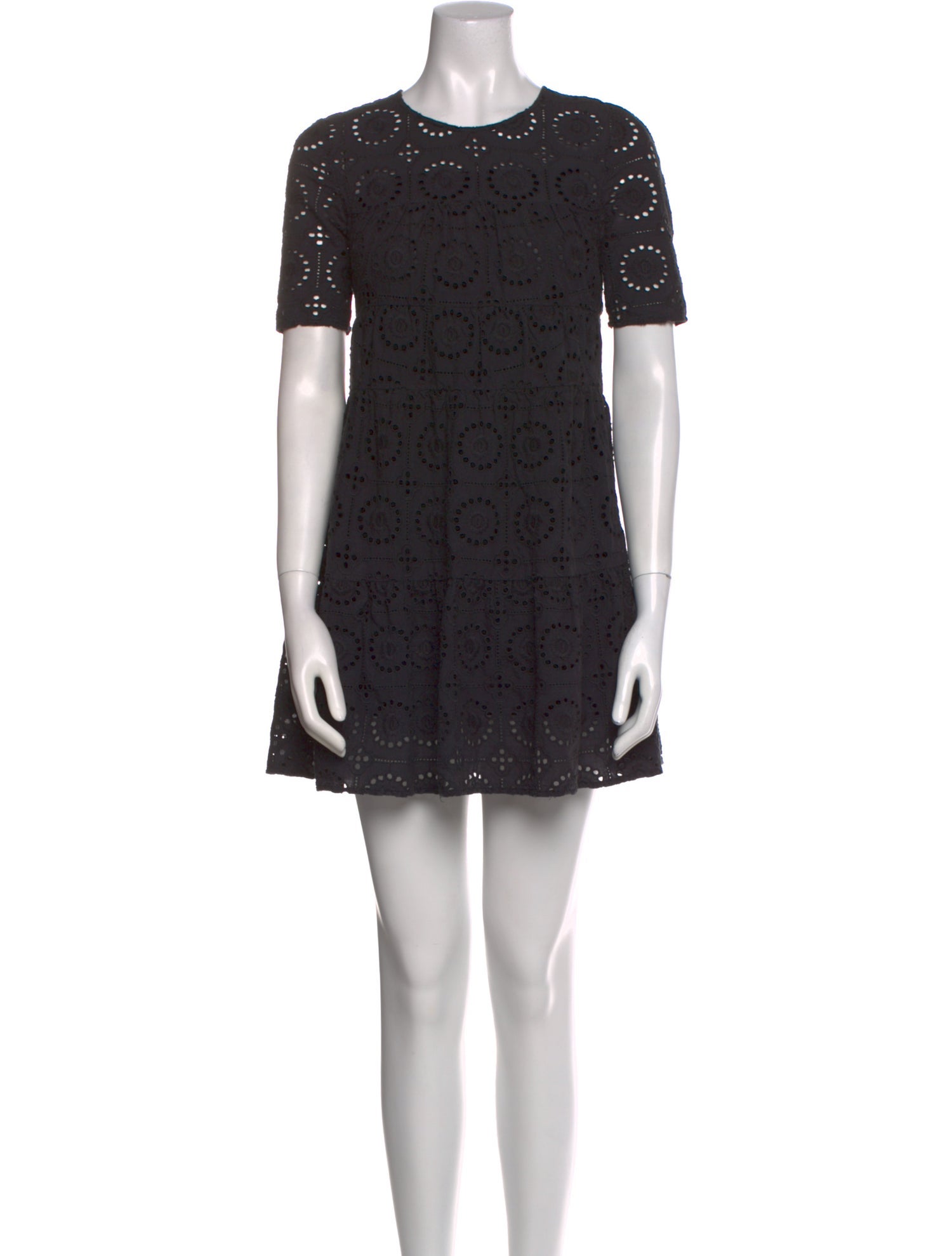 Staud Patterned Mini Dress