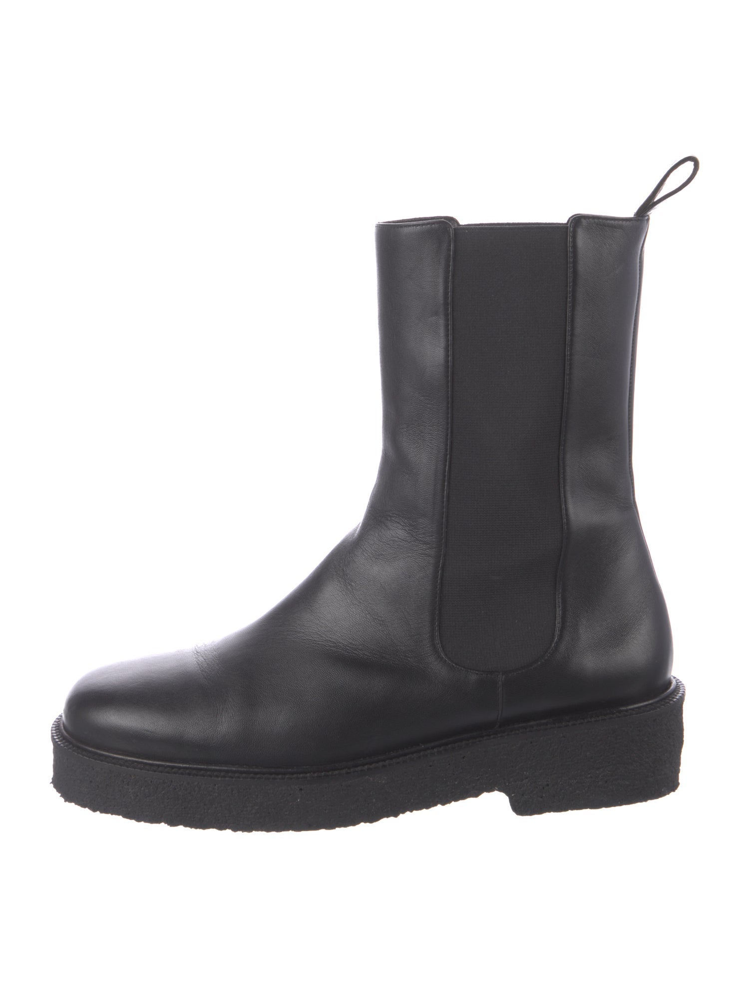 Staud Leather Chelsea Boots