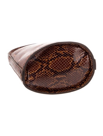 Staud Embossed Leather Bucket Bag