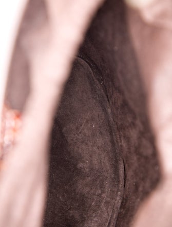 Staud Embossed Leather Bucket Bag