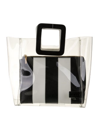 Staud PVC Top Handle Bag