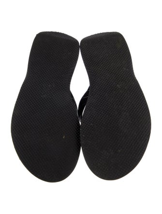 Staud Leather Flip Flops