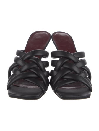 Staud Leather Slides