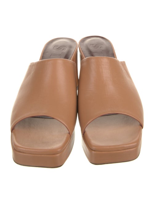 Staud Leather Slides