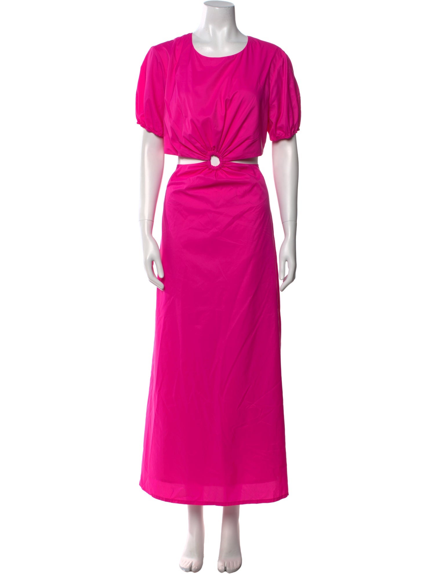 Staud Crew Neck Midi Length Dress