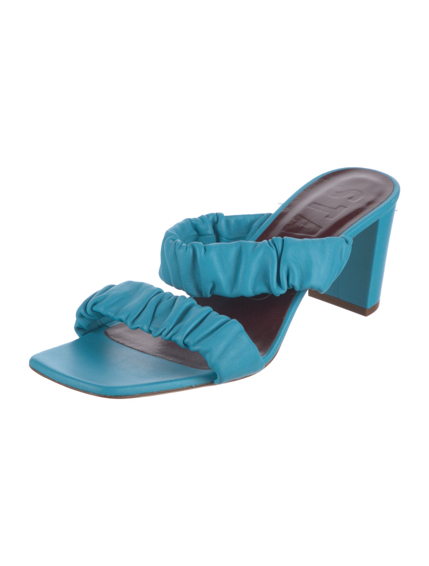 Staud Leather Slides