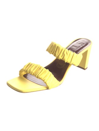 Staud Leather Slides