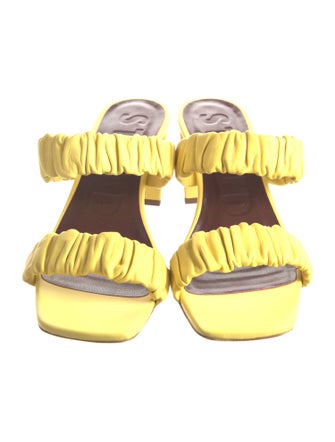 Staud Leather Slides