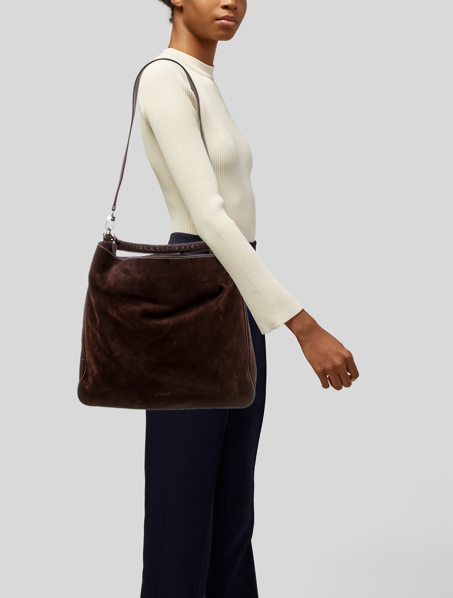 Staud Suede Hobo