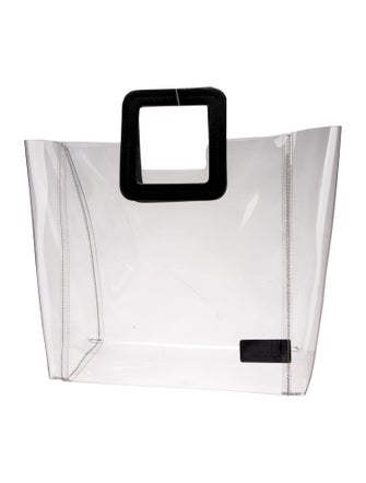 Staud PVC Top Handle Bag