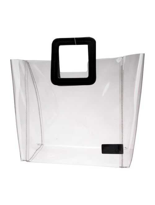 Staud PVC Top Handle Bag
