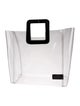 Staud PVC Top Handle Bag