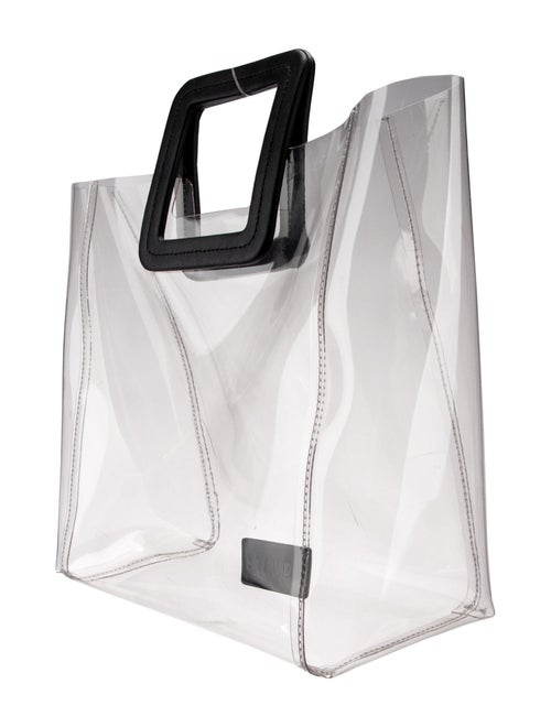 Staud PVC Top Handle Bag