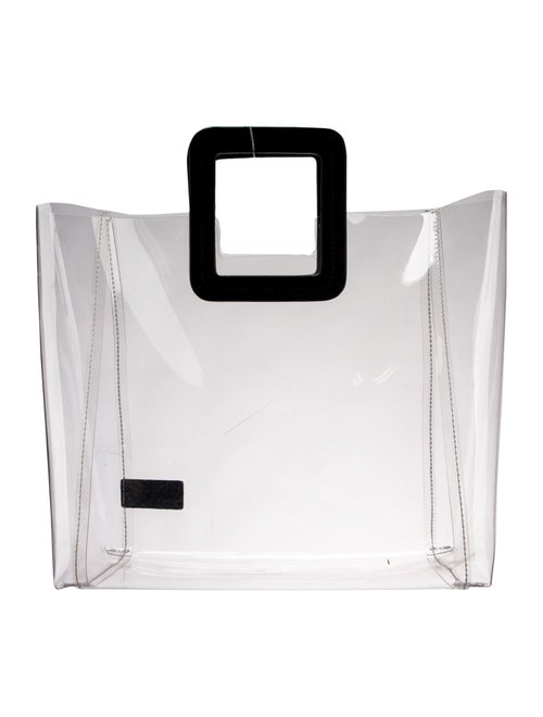 Staud PVC Top Handle Bag