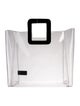 Staud PVC Top Handle Bag