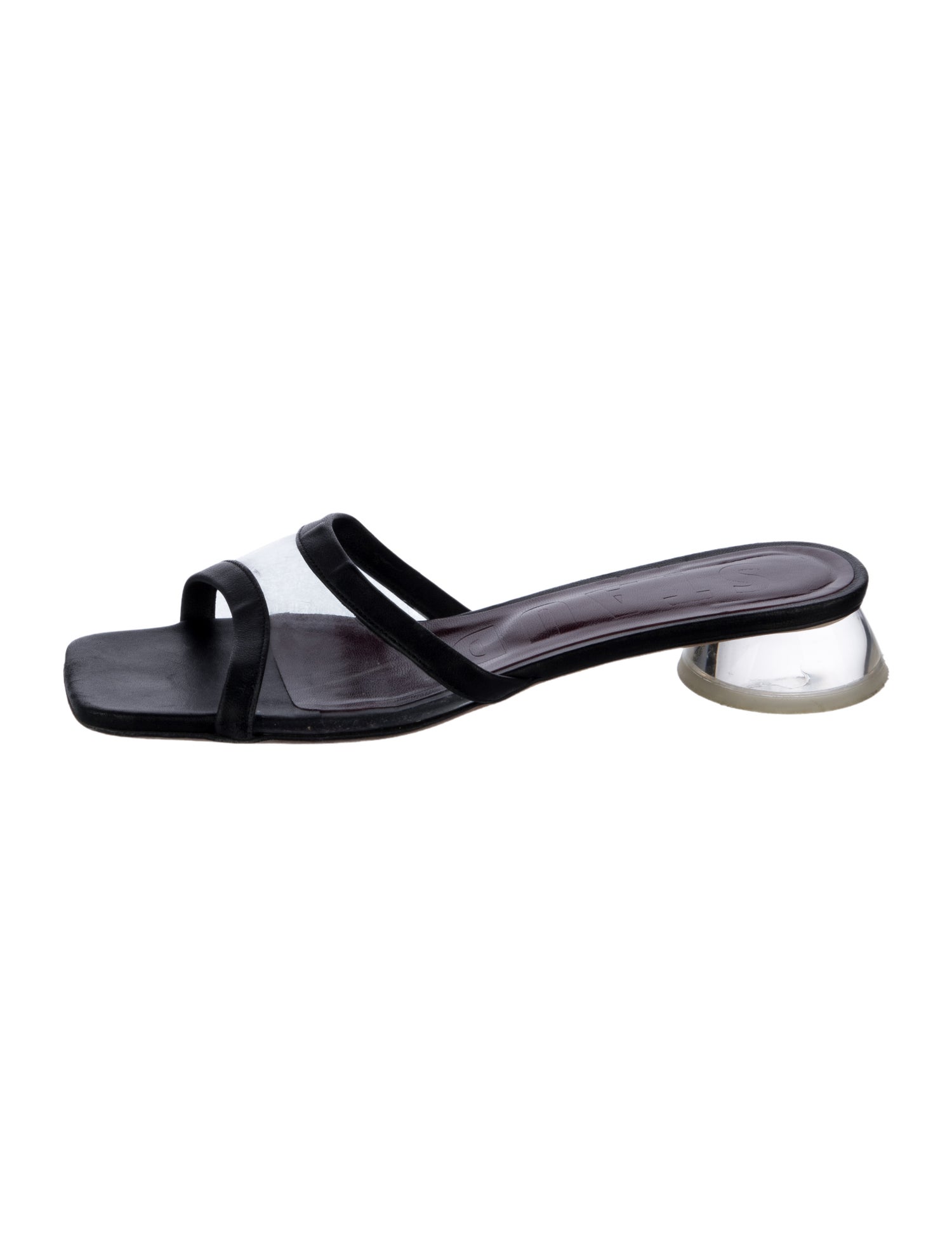 Staud Vintage Leather Slingback Sandals