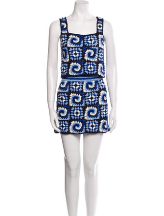 Staud Printed Skirt Set