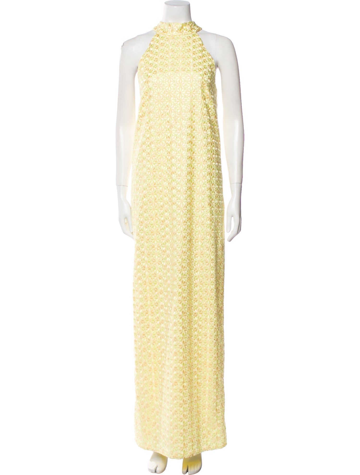 Staud Halterneck Long Dress