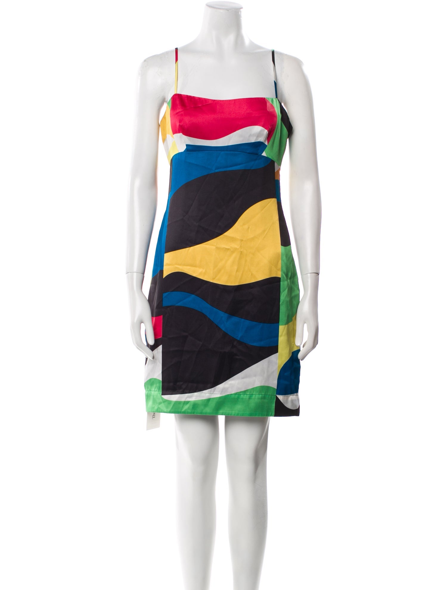 Staud Printed Mini Dress