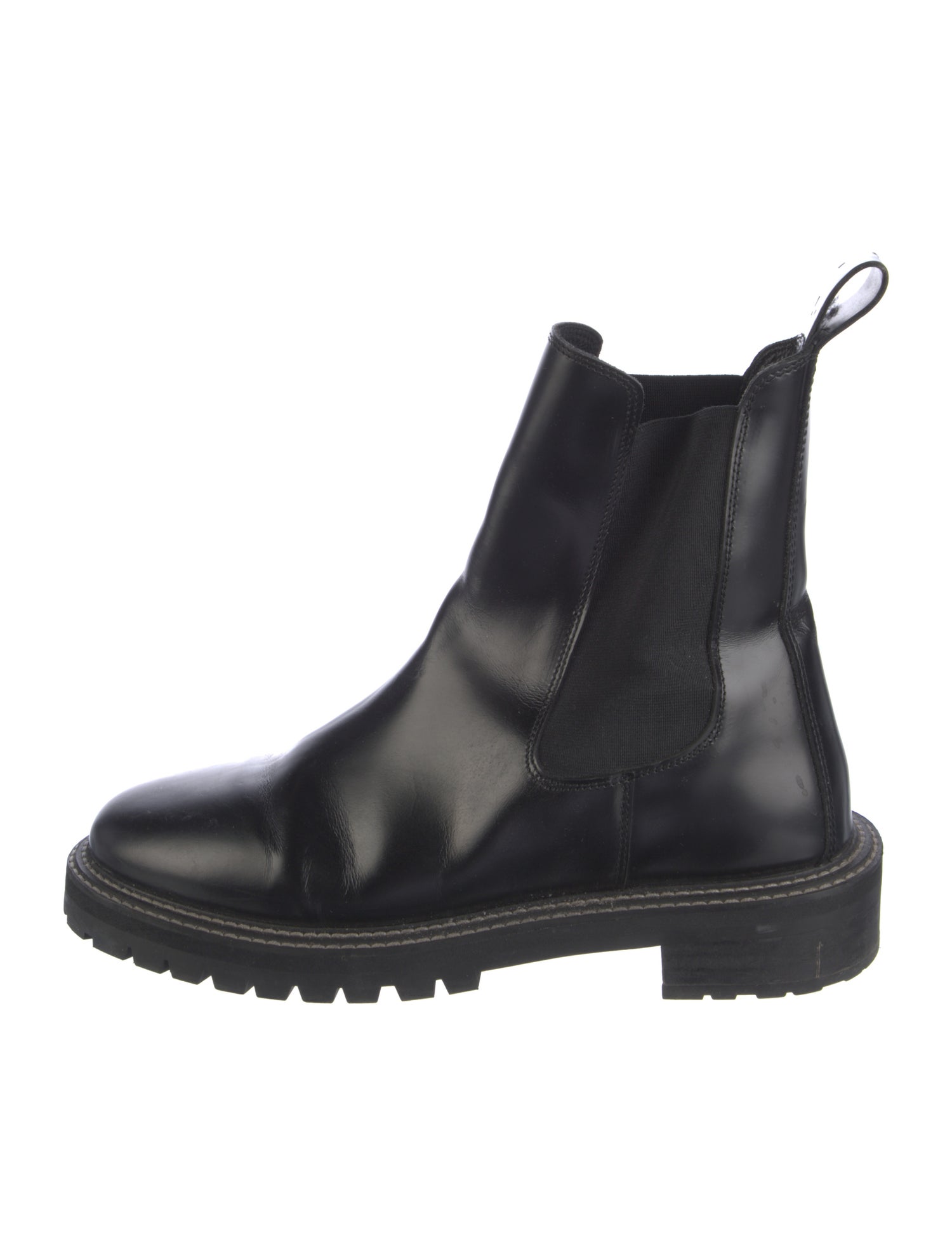 Staud Leather Chelsea Boots