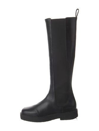 Staud Leather Rain Boots