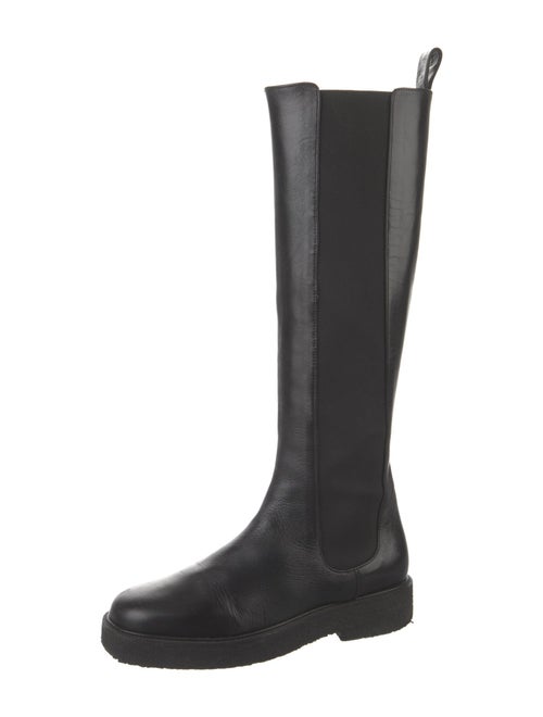Staud Leather Rain Boots