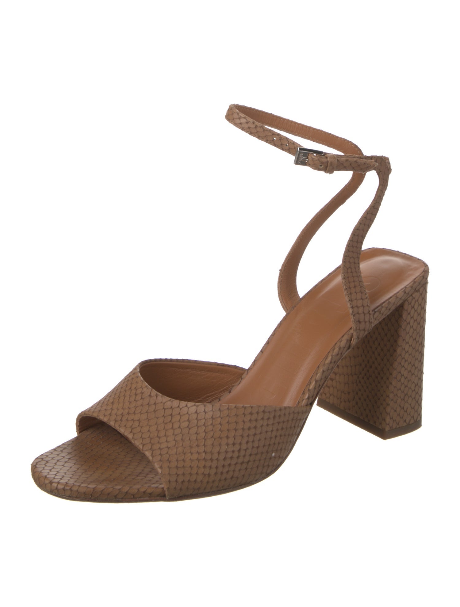Staud Leather Slingback Sandals