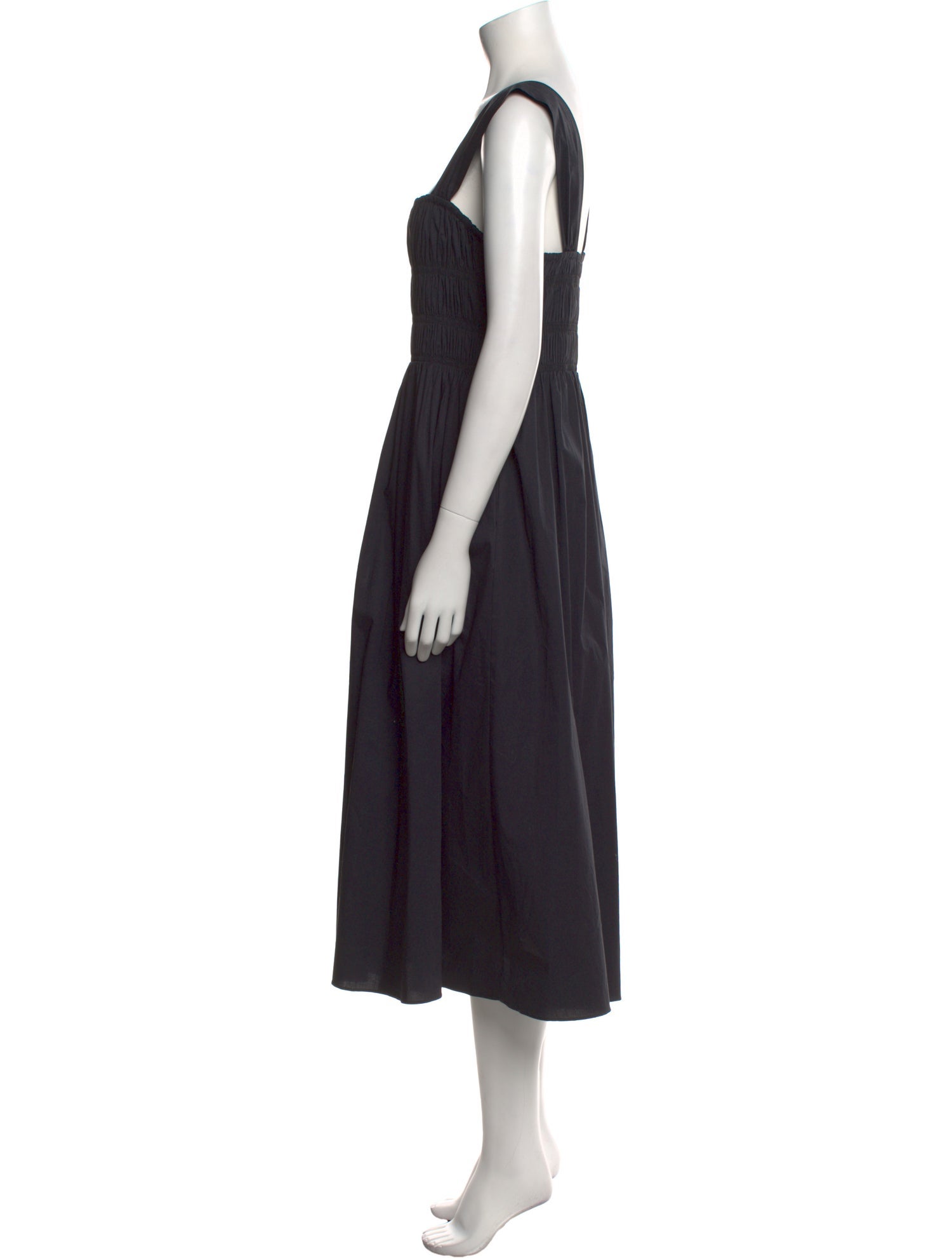 Staud Square Neckline Long Dress