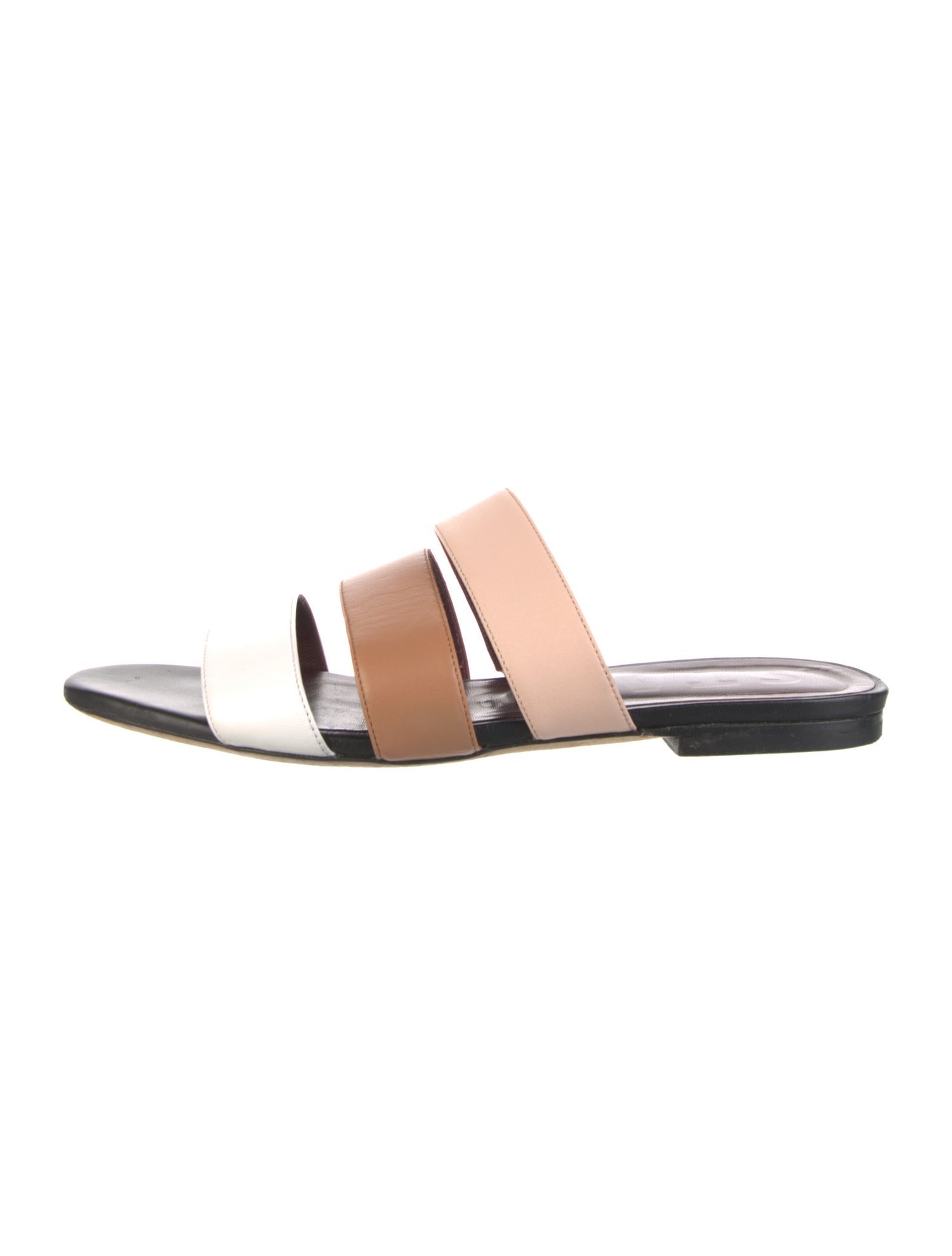 Staud Leather Slides